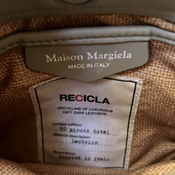 Maison Margiela Mini Glam Slam Red Carpet Leather Bag - Picture 8 of 10